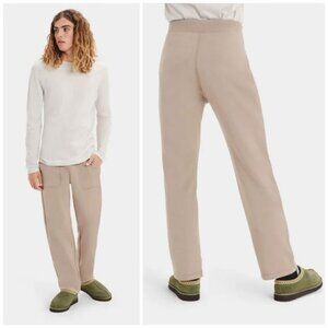 NWT $85 UGG Men's Gifford Fleece Wide Leg Sweatpants M Wolf Grey